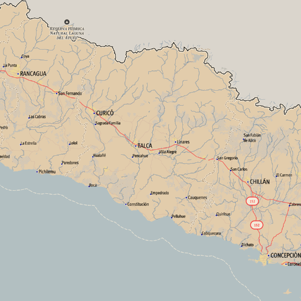 MAPA CHILE HORIZONTAL