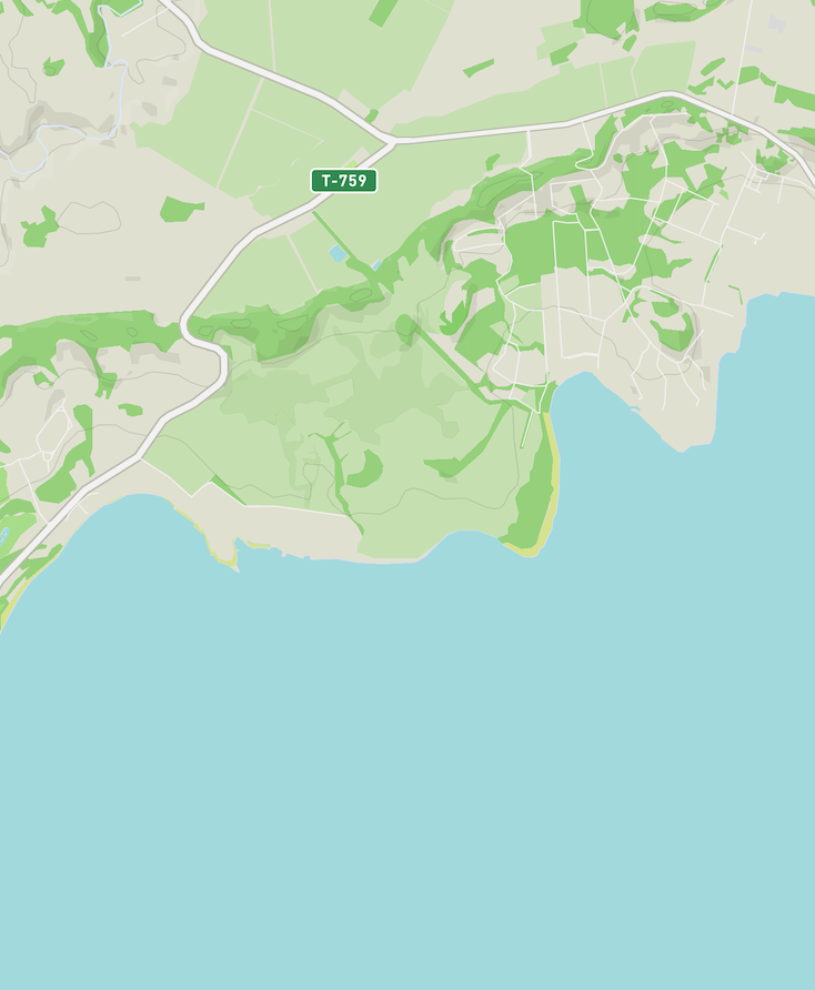 MAPA LAGO CALAFQUEN