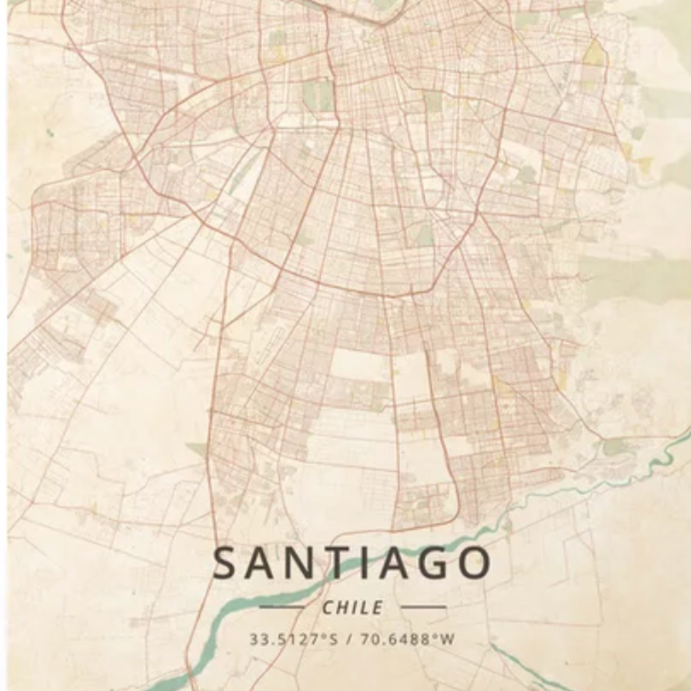 MAPA SANTIAGO PRODUCTO DIGITAL