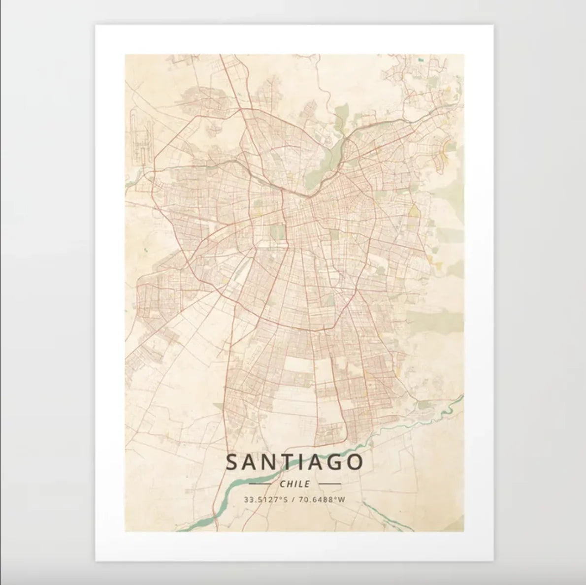 MAPA SANTIAGO PRODUCTO DIGITAL