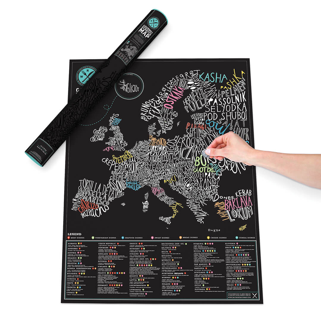 MAPA RASPABLE GOURMET