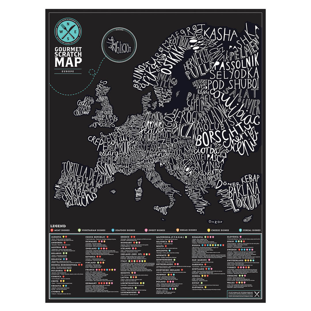 MAPA RASPABLE GOURMET