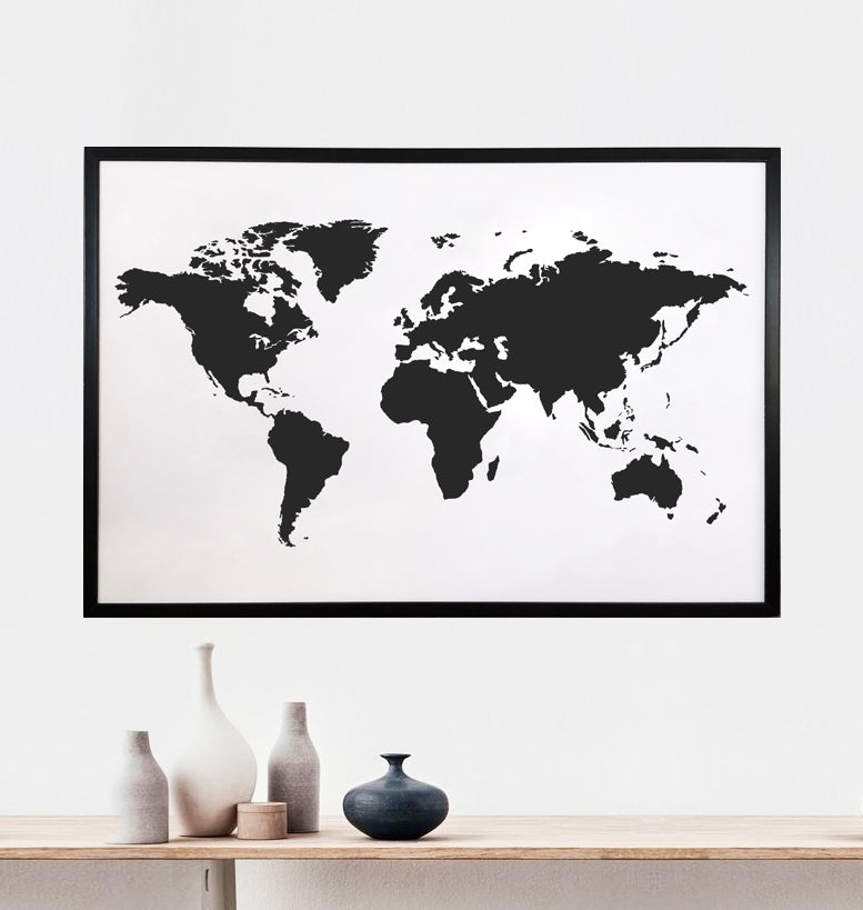 MAPA MUNDI NEGRO