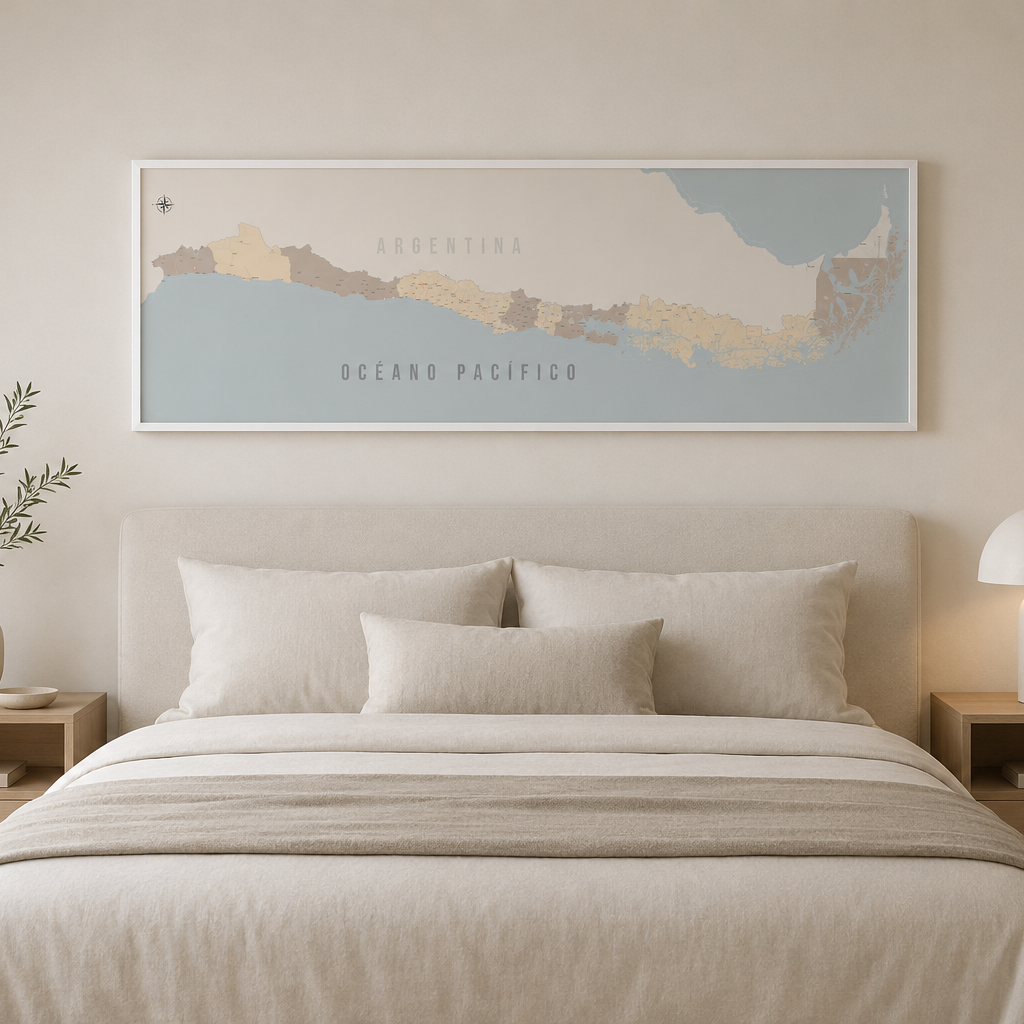 MAPA CHILE HORIZONTAL