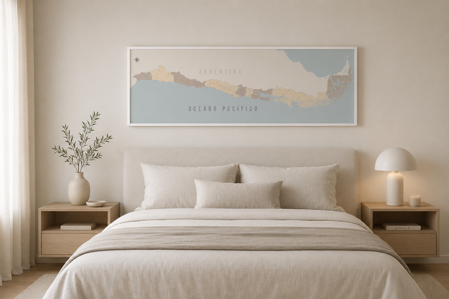 MAPA CHILE HORIZONTAL