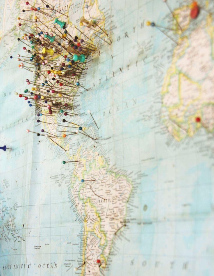 MAPA 101 X 75 CM MARCO BLANCO PRE ORDER