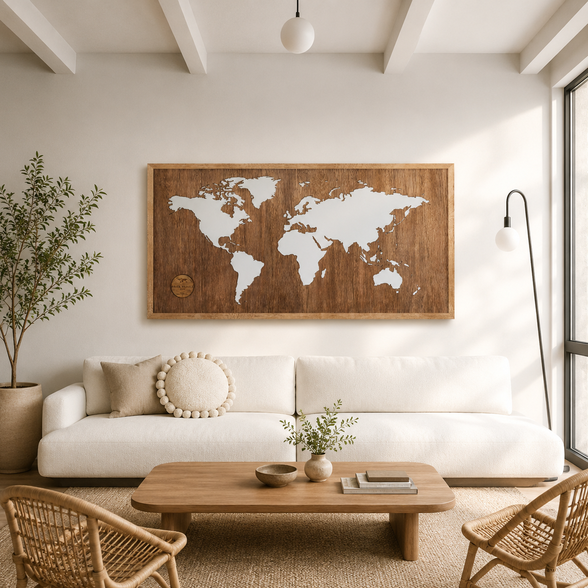 MAPA MADERA A PEDIDO
