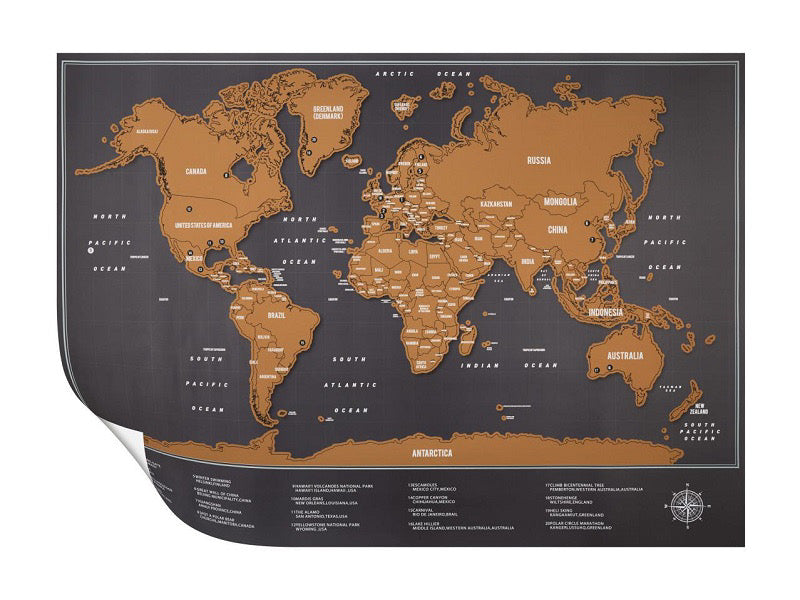MAPA RASPABLE NEGRO DISPONIBLE