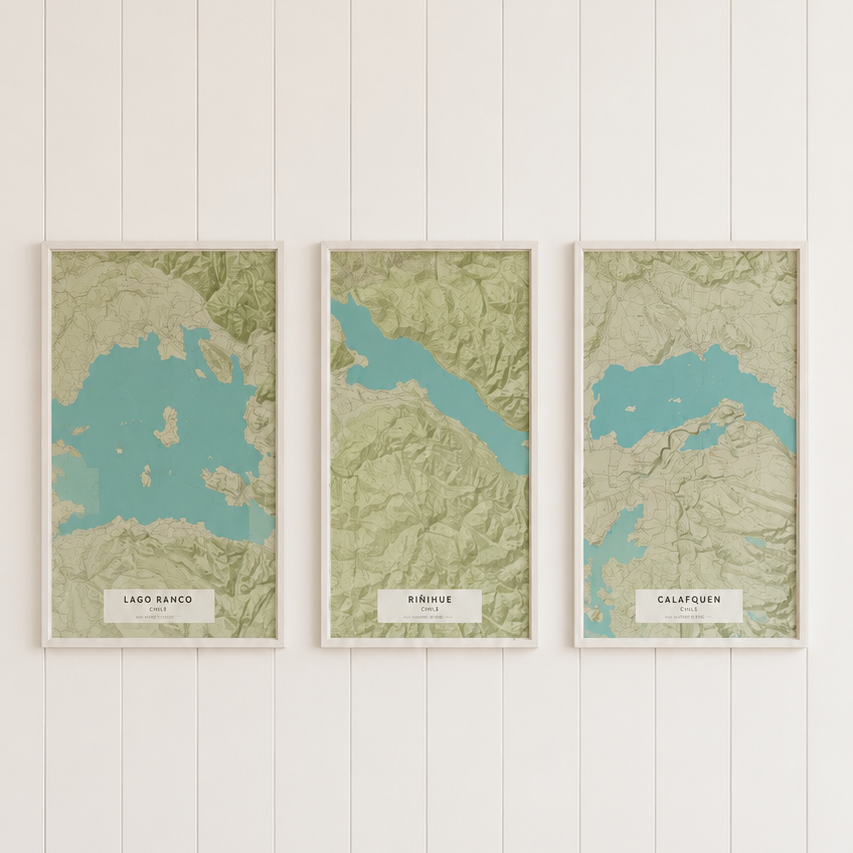 MAPA LAGO RIÑIHUE