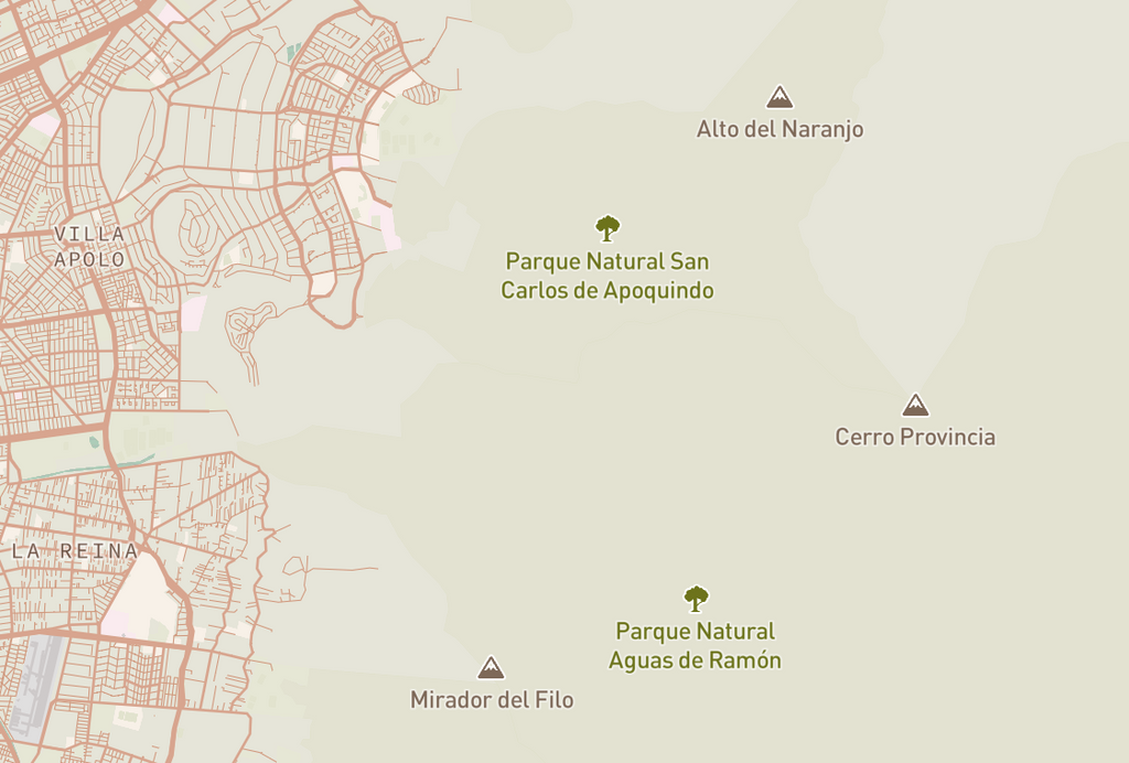 MAPA SANTIAGO