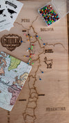 MAPA CHILE MADERA PRE ORDER