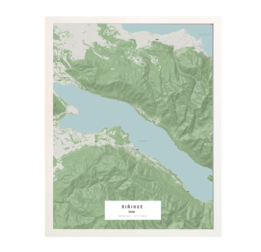 MAPA LAGO RIÑIHUE