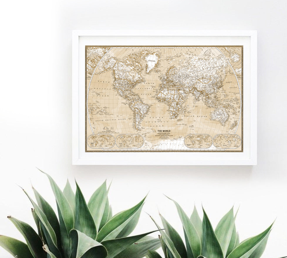 MAPA SEPIA MEDIANO PRE ORDER