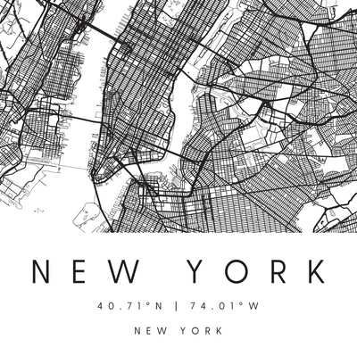MAPA NEW YORK CITY PRE ORDER