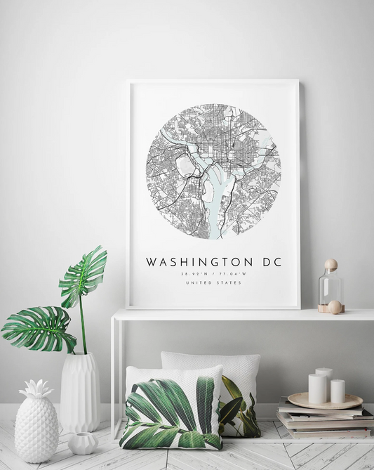 MAPA WASHINGTON DC DIGITAL
