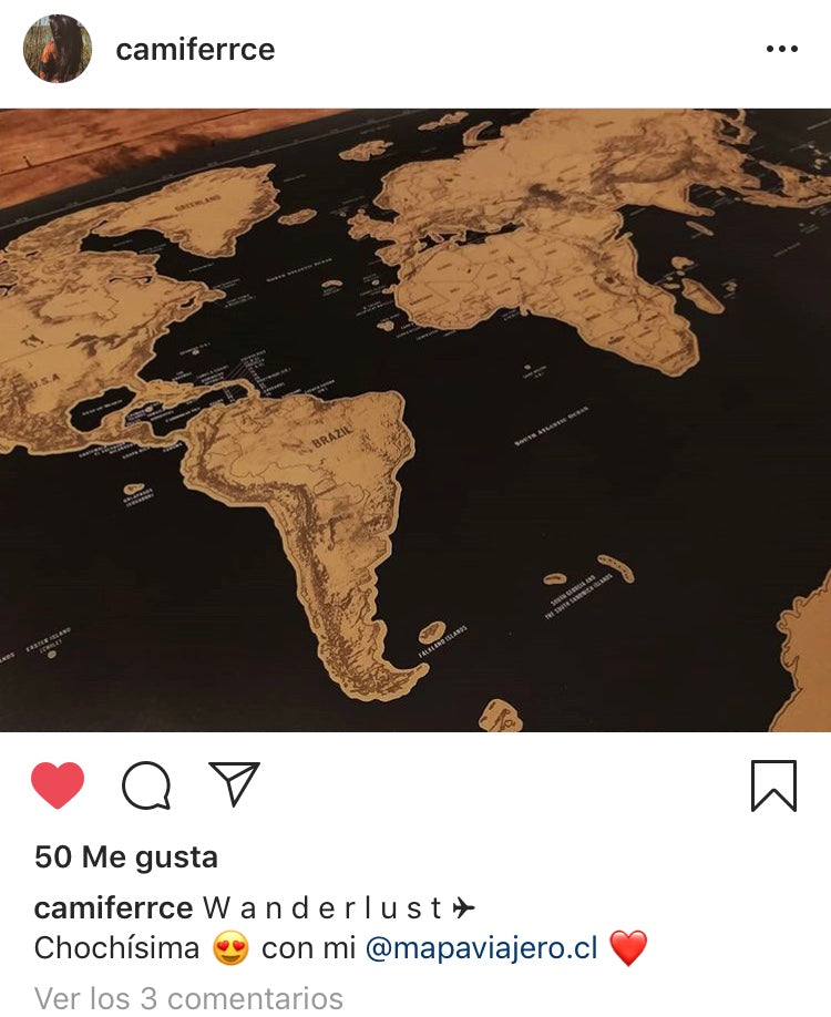 MAPA RASPABLE NEGRO DISPONIBLE