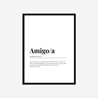 LAMINA AMIGO PRE ORDER