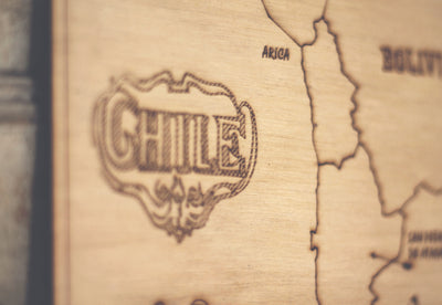 MAPA CHILE MADERA PRE ORDER