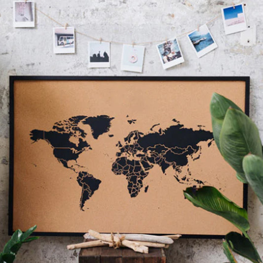 MAPA CORCHO SERIGRAFIA