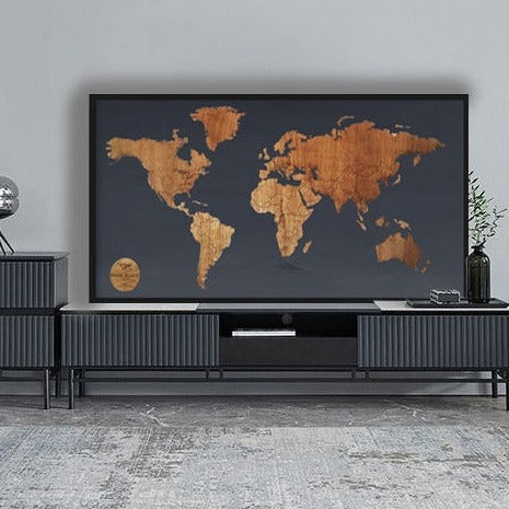 MAPA NEGRO GRAFITO A PEDIDO