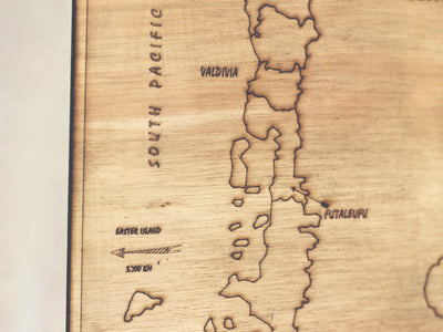 MAPA CHILE MADERA PRE ORDER