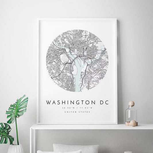 MAPA WASHINGTON DC DIGITAL