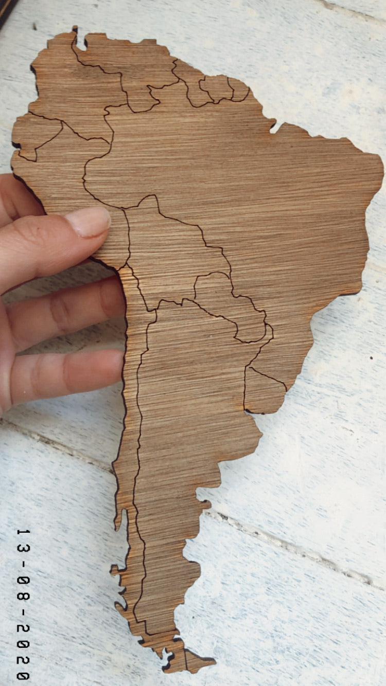 Mapamundi de madera – LoCasa